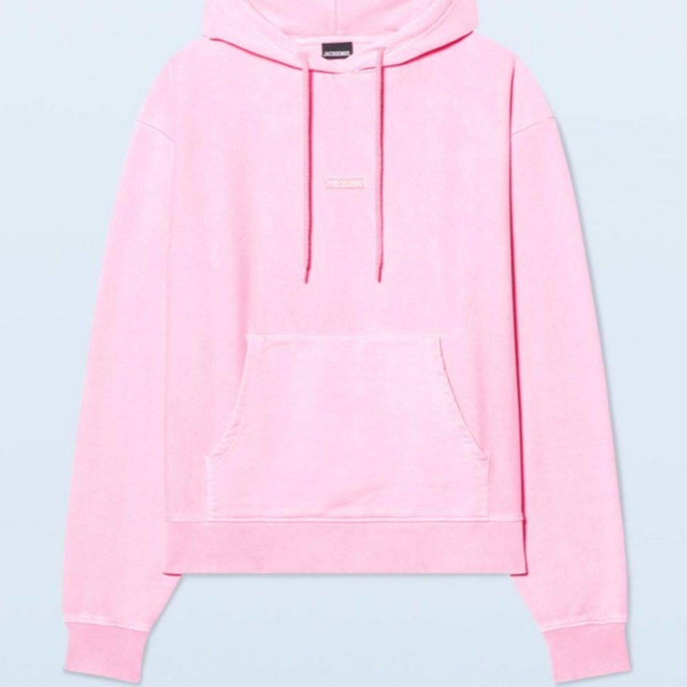 JACQUEMUS Le sweatshirt fluo Neon Pink Femme|Homme